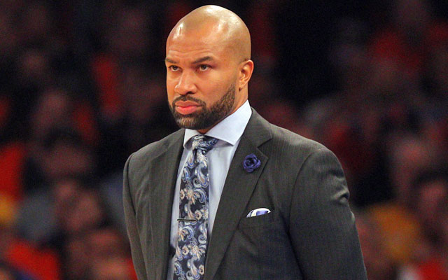 Derek Fisher is out as the Knicks coach. (USATSI)