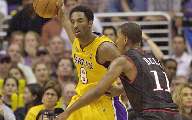 Raja Bell, a constant thorn in Kobe's side, reveled at the task of going toe-to-toe with him. (Getty Images)