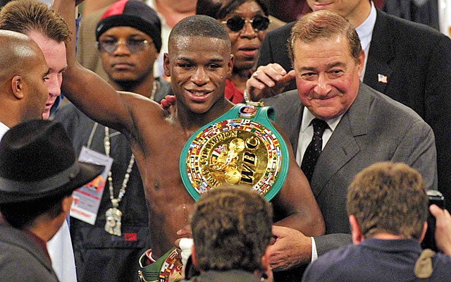 Floyd Mayweather Jr. has been at the pinnacle of boxing for nearly two decades. (Getty Images)