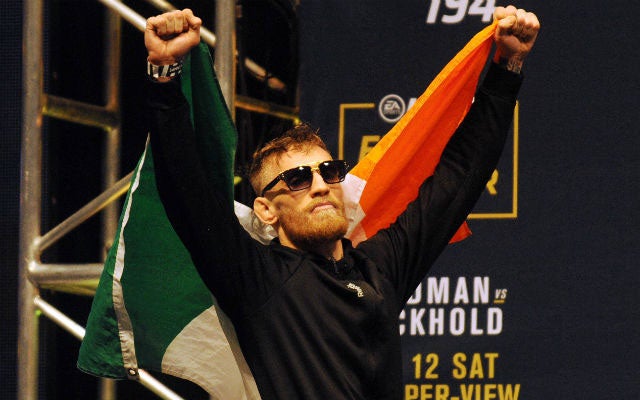 Conor McGregor should walk away from UFC 194 the featherweight champion. (USATSI)