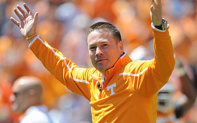 Can Butch Jones keep the momentum going after reeling in a top-five class at Tennessee? (USATSI)