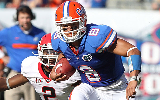 Former QB Trey Burton will be Florida's slot receiver in 2013. (USATSI)