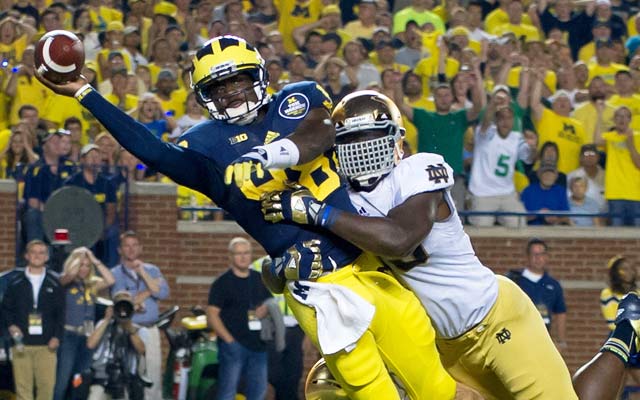 Devin Gardner to wear Tom Harmon's No. 98 Michigan 'Football Legend' jersey  