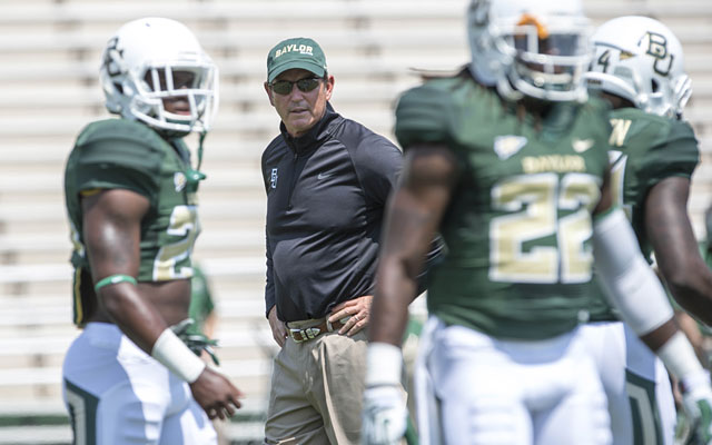 Art Briles' Bears are the first to score 60 in each of their first three games since 1930. (USATSI)