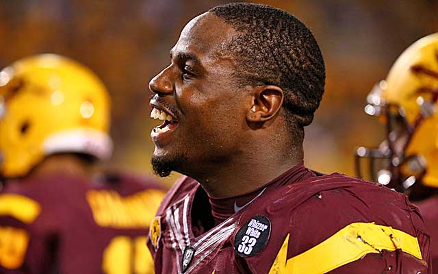 Grice says he wants to channel his success into influencing young children to 'be something in life.'   (USATSI)