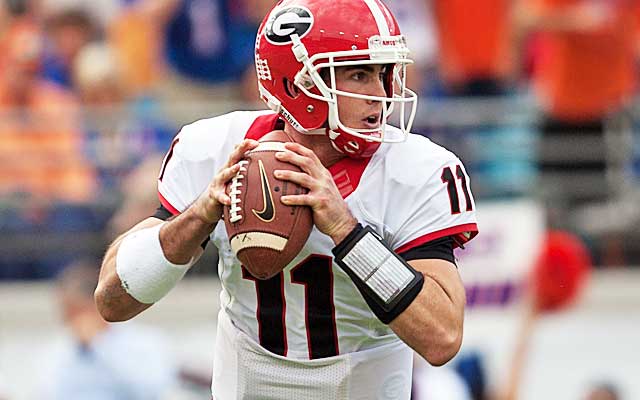 The Dawgs are out of the SEC race, but Aaron Murray still has plenty to play for.  (USATSI)