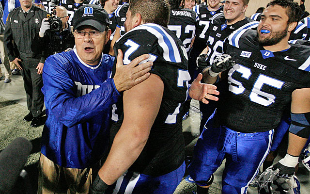 David Cutcliffe has ACC Coastal leader Duke on the verge of its first 10-win season. (USATSI)