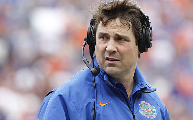 Will Muschamp was having another tough day against Florida State. (USATSI)