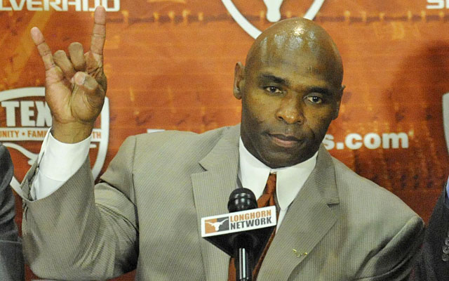 Charlie Strong's plan to get Texas fans hooked on him as Horns coach: 'Let's get football players.' (USATSI)