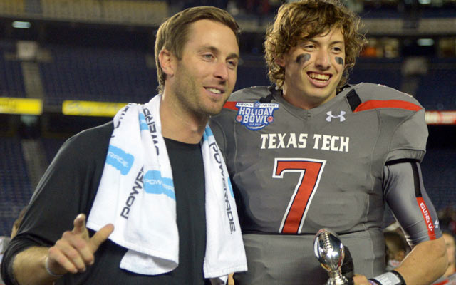 Kliff Kingsbury and the Red Raiders are coming off a resounding win in last year's Holiday Bowl. (USATSI)