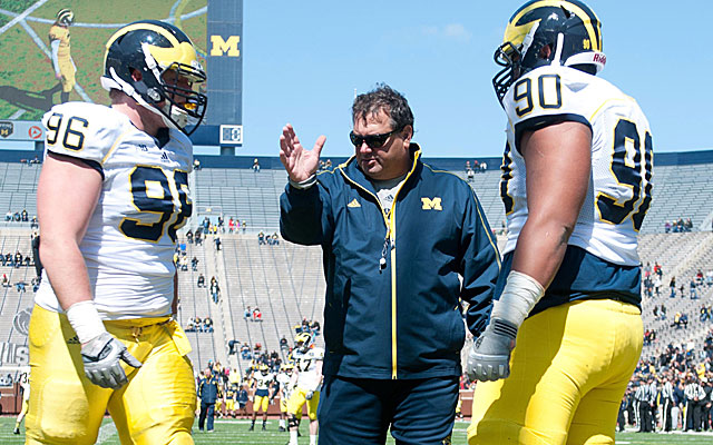 Michigan averaged top 10 in recruiting since 2000 but never made a BCS title game. Why?  (USATSI)