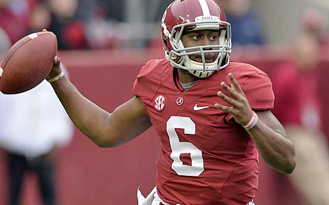 The Tide will roll with Blake Sims to start, but backup Jacob Coker should also play. (USATSI)