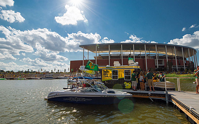 Baylor opens McLane Stadium on Sunday night. (USATSI)