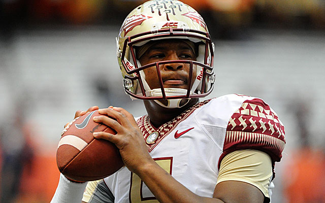 Jameis Winston's autograph is raising concerns in Las Vegas.  (USATSI)