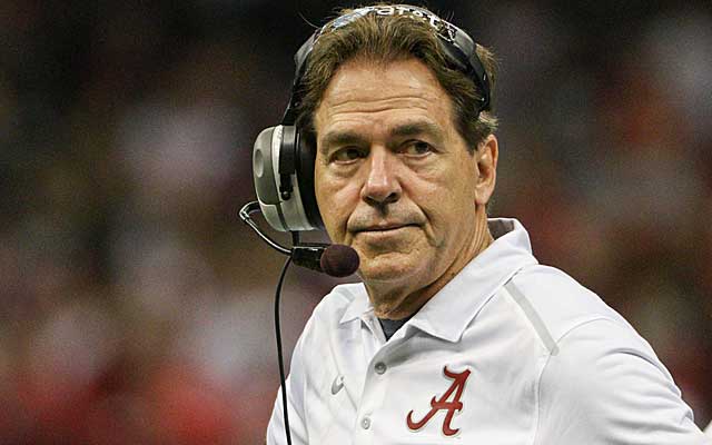 Nick Saban believes he's 'failed' in four different seasons at Alabama. (USATSI)