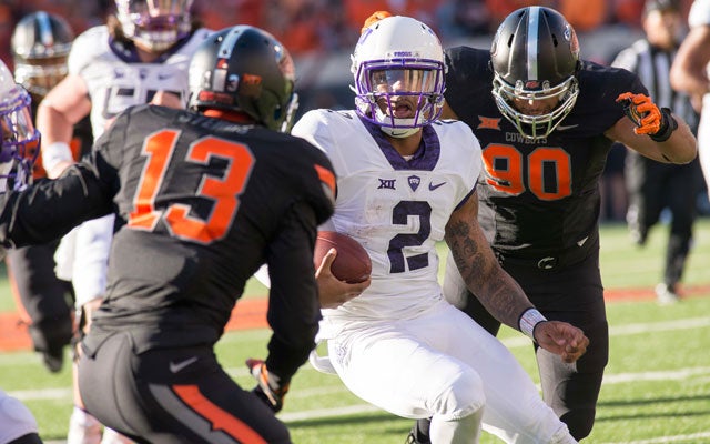 Trevone Boykin is a must-play this week against Kansas. (USATSI)