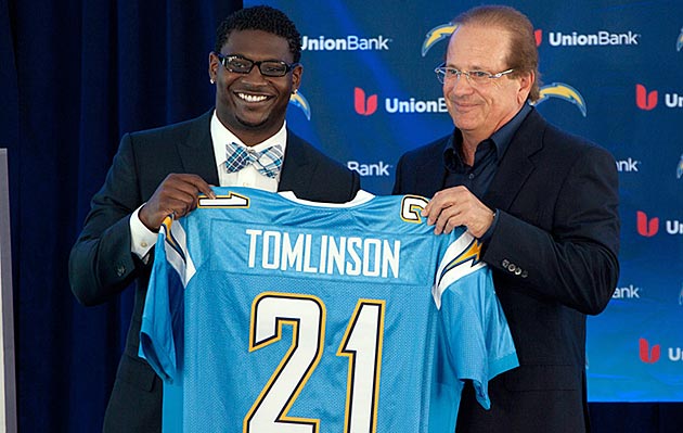 LaDainian Tomlinson retires as 'a Charger now and forever' 