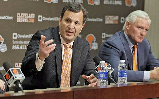 We haven’t seen this man since he was hired in Cleveland. (AP)