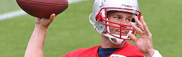 Tom Brady likes precise routes. Do the Pats have the horses to run them? (USATSI)