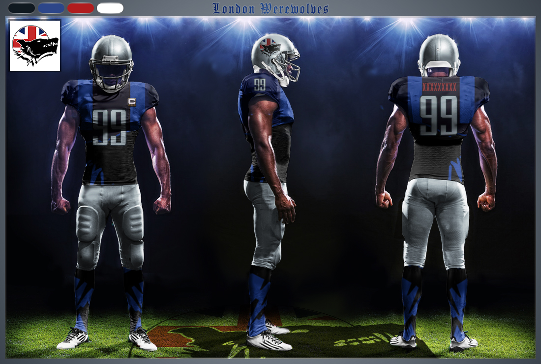 Image result for london american football uniforms