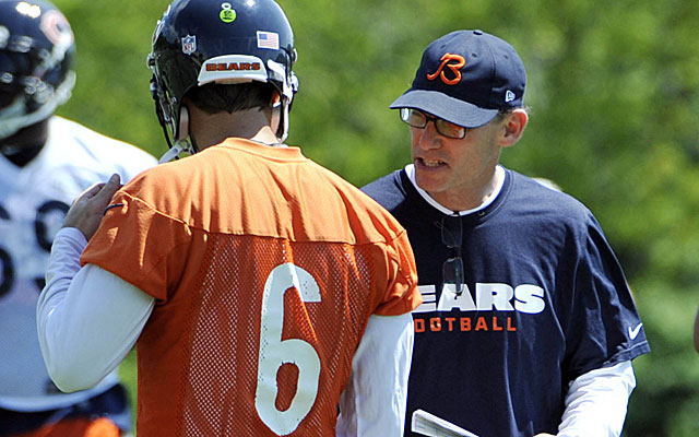 Will Jay Cutler be around next year with coach Marc Trestman? (USATSI)