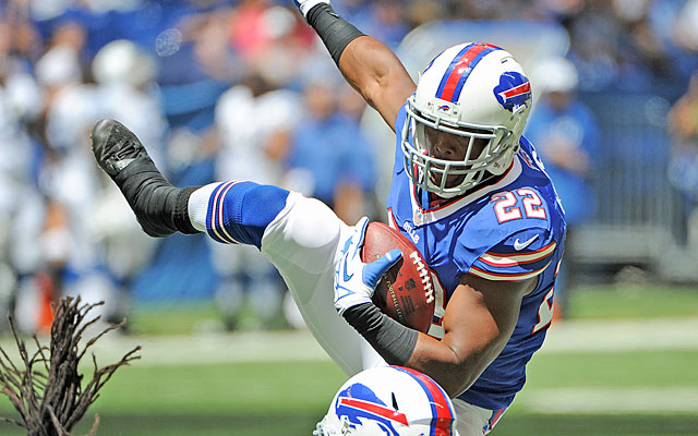 A healthy Fred Jackson (alongside CJ Spiller) gives Buffalo one of the NFL's best rushing attacks. (USATSI