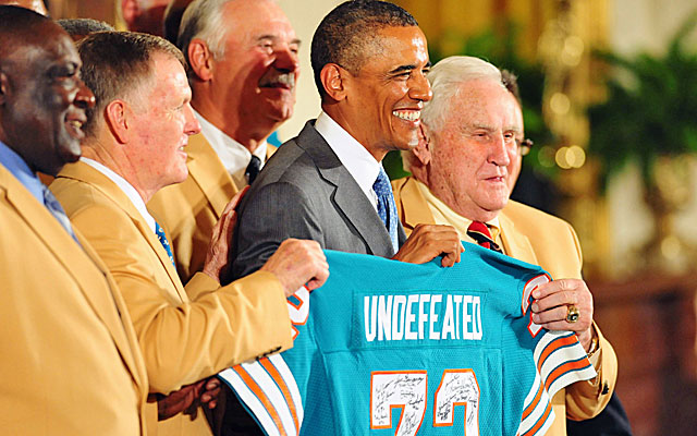 Some members of '72 Dolphins refuse White House invite 