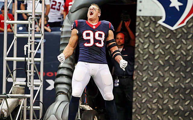 Texans' J.J. Watt tied for NFL sack lead: 'Everybody told me I was