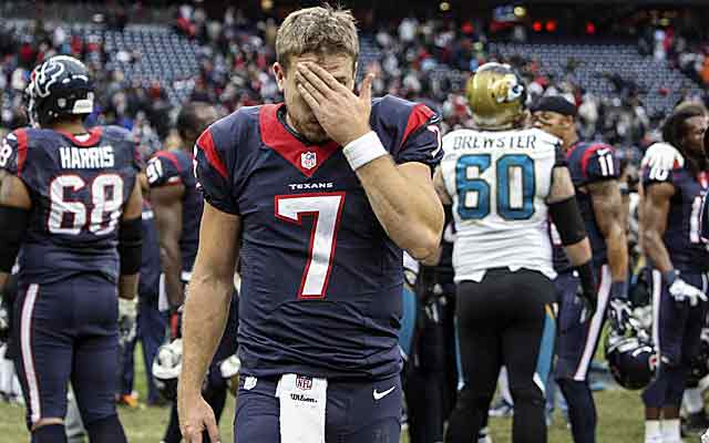 Losing to the Jags was the final straw. Houston dips to No. 32. (USATSI)