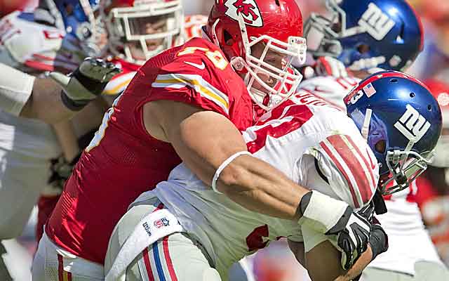 Mike Devito is a run stuffer who does a lot of grunt work for the Chiefs.  (USATSI)