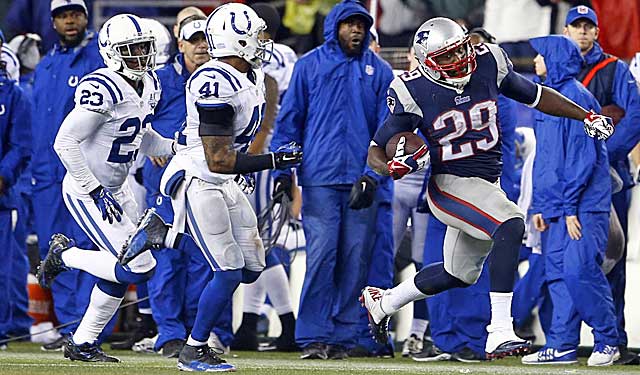 LeGarrette Blount (remember him?) torches the Colts, reminds us running is important. (USATSI)