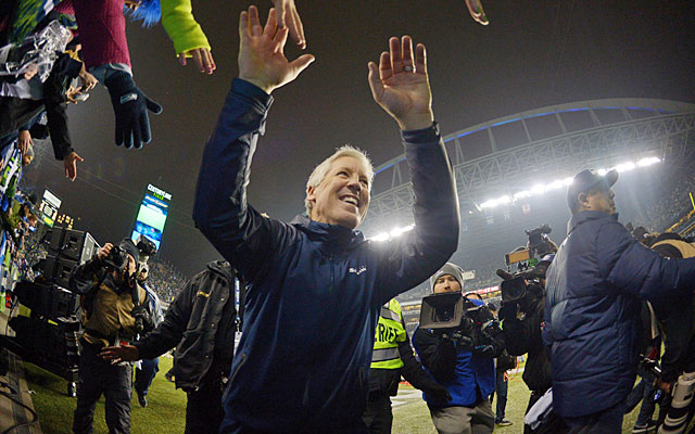 While Pete Carroll and the Seahawks celebrate, one vital assistant is a hot candidate. (USATSI)