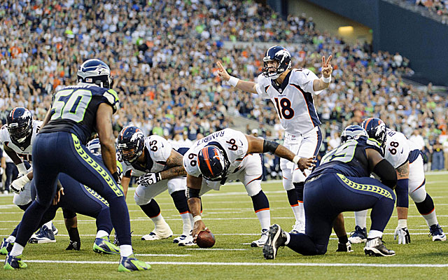 Peyton Manning loves to read defenses at the line, but the Seahawks will pose significant problems. (USATSI)