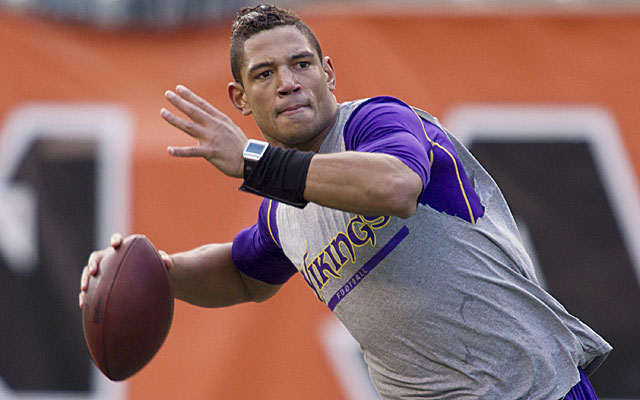 Former first-round pick Josh Freeman could be a fit in Oakland. (USATSI)