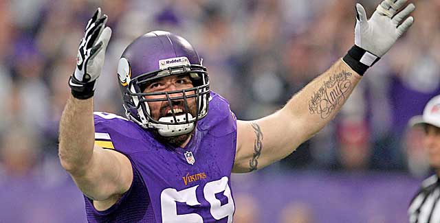 Jared Allen looks to join a contender as he tests free agency for the first time. (USATSI)