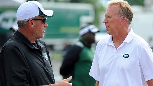 NY media reported a rift between Rex Ryan and Idzik after DRC got away. (USATSI)