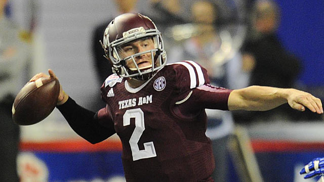 Manziel is apparently slipping going into his pro day at College Station. (USATSI)