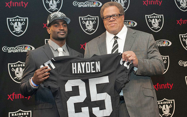 The jury is still out on Reggie McKenzie's 2013 draft, including first-round pick D.J. Hayden. (USATSI)