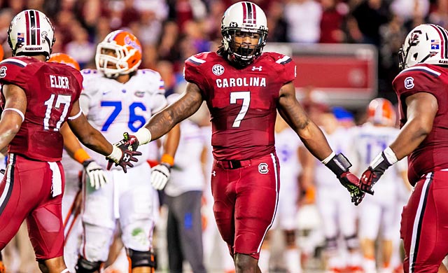  Jadeveon Clowney figures to make a big impact wherever he is lined up in the NFL. (USATSI)