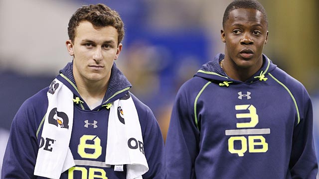 What do Johnny Manziel and Teddy Bridgewater's Wonderlic results mean? Not much.  (USATSI)