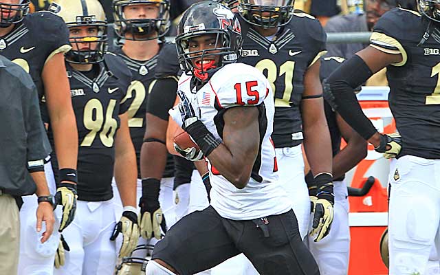 Northern Illinois safety Jimmie Ward plays much bigger than he's listed.    (USATSI)