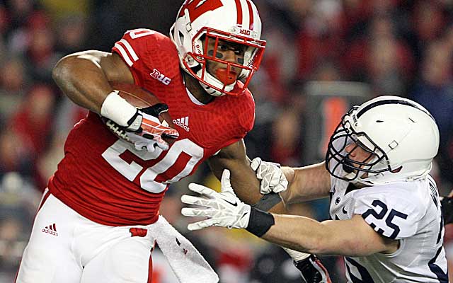 Wisconsin's James White could be a valuable steal for the team that drafts him.   (USATSI)