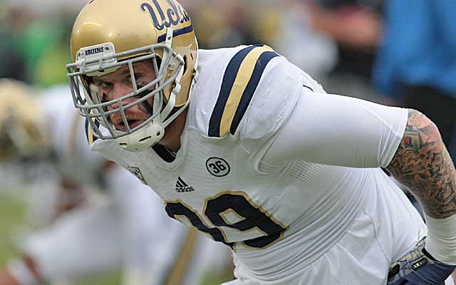 Cassius Marsh is adept at rushing from a three-point stance or standing up.   (USATSI)