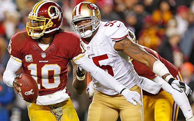 Ahmad Brooks often gets overlooked in San Francisco.   (USATSI)