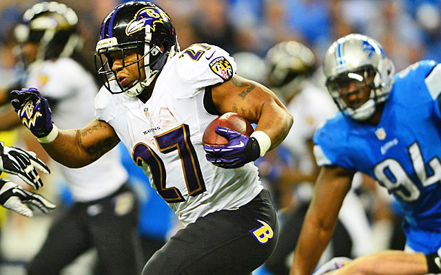 Ray Rice's 2013 season convinced many he was slowing down. (USATSI)