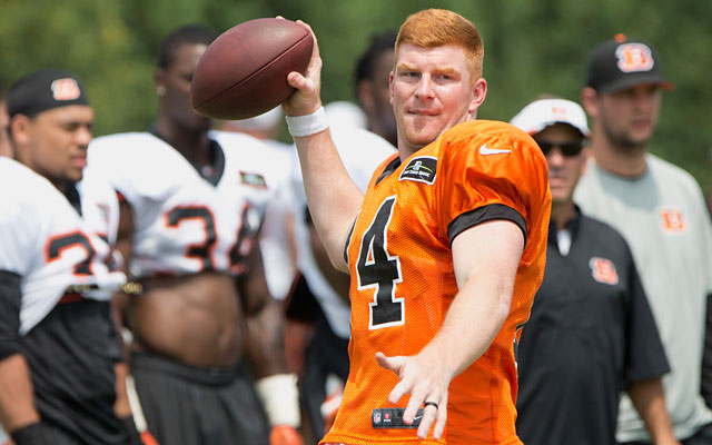 Andy Dalton has 30 victories in three NFL seasons, but his 0-3 playoff record gets the attention. (USATSI)