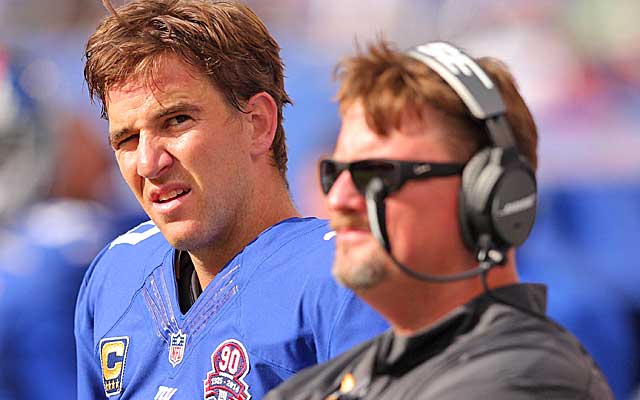 Frustration is quickly mounting for Eli Manning and the Giants. (USATSI)