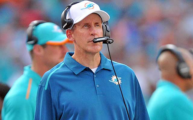 Joe Philbin's seat in Miami gets hotter after an ugly home loss to the Chiefs.(USATSI)
