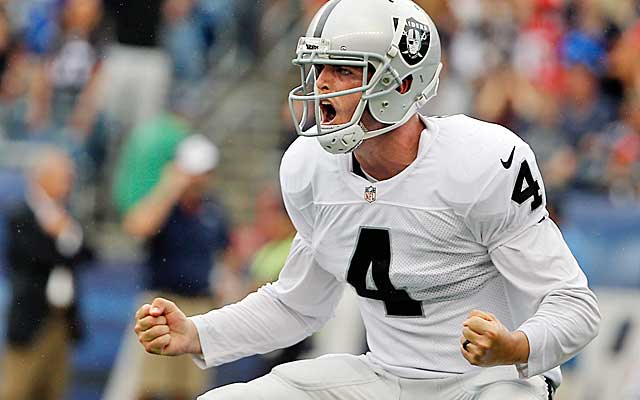 Derek Carr looks like a solid pick so far, but the Raiders need upgrades across the board.. (USATSI)