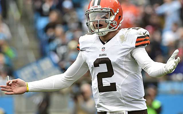 Mike Pettine isn't ready to give up oh Johnny Football yet. (Getty Images)